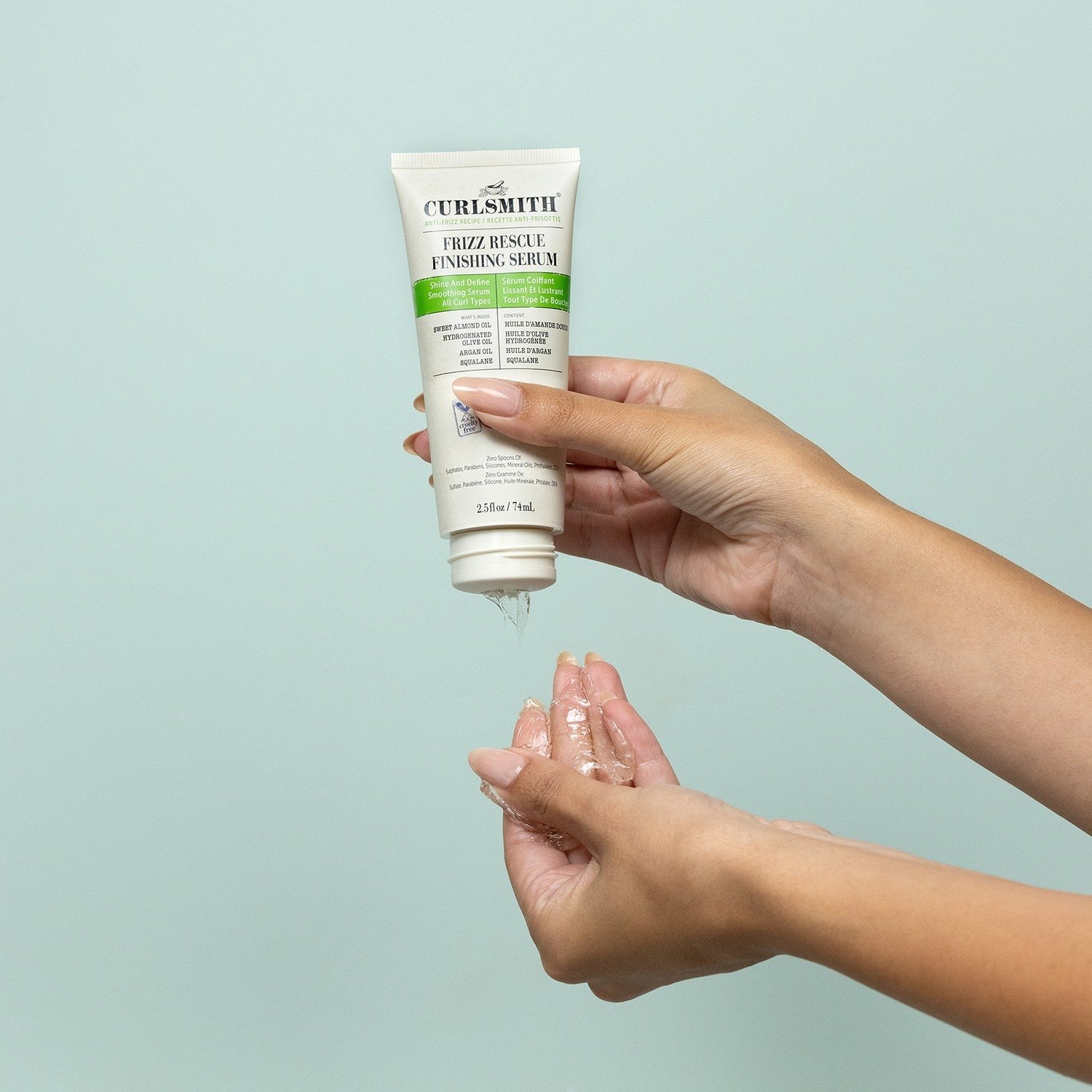 „Curlsmith“ plaukų gelbėjimo serumas „Frizz Rescue“ – 74 ml