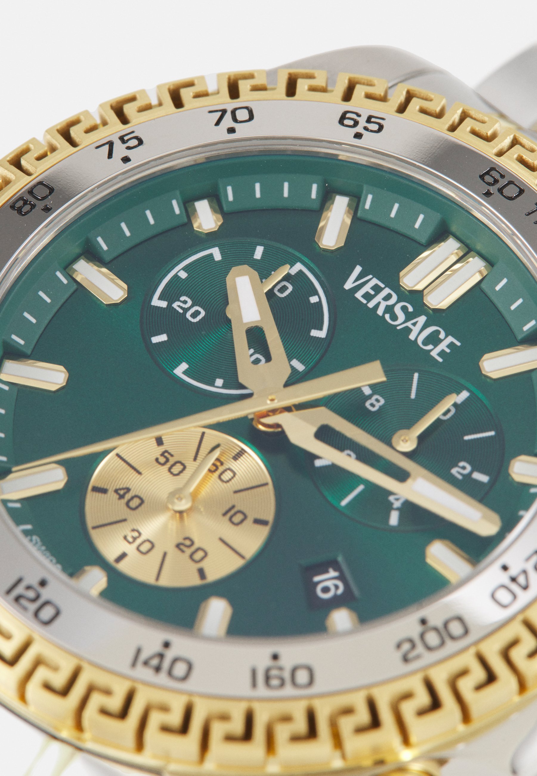 Versace VERSACE CHRONO X - Chronograafhorloge - zilverkleurig/goudkleurig