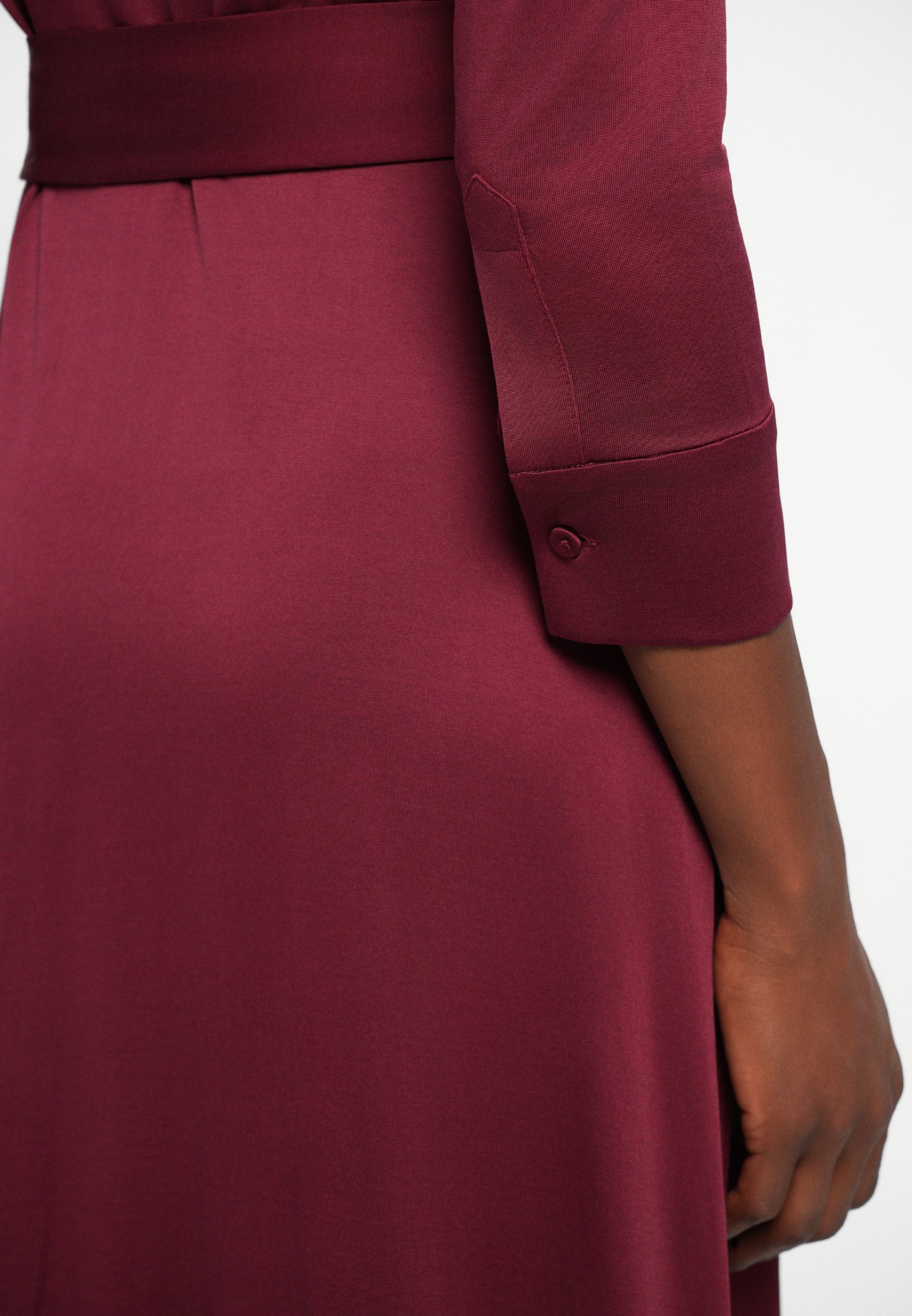 Diane von Furstenberg SANA TWO DRESS - Sukienka koszulowa - wine pink