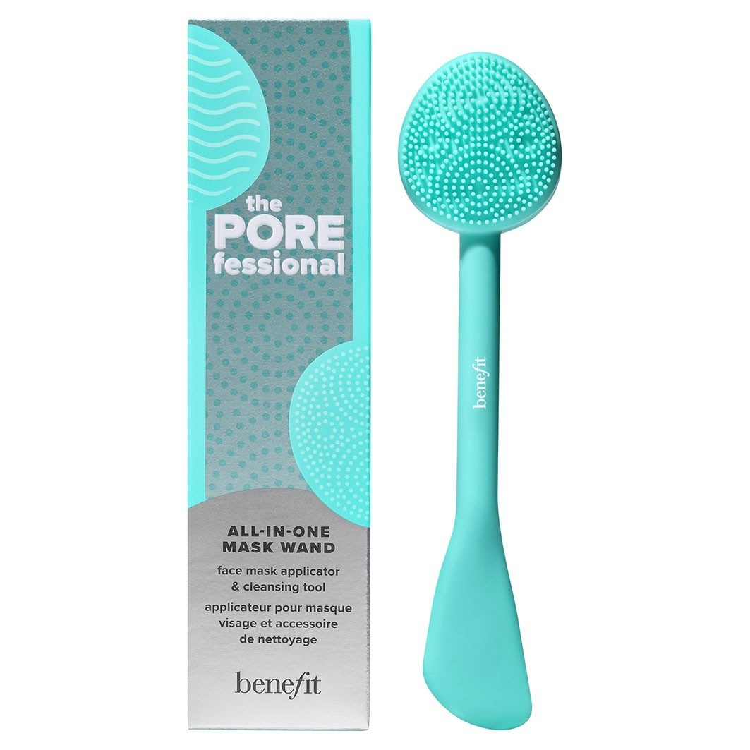 Benefit Mask Brush The POREfessional All-in-One Mask Wand – Applicatore e strumento di pulizia per maschere viso – 93 g