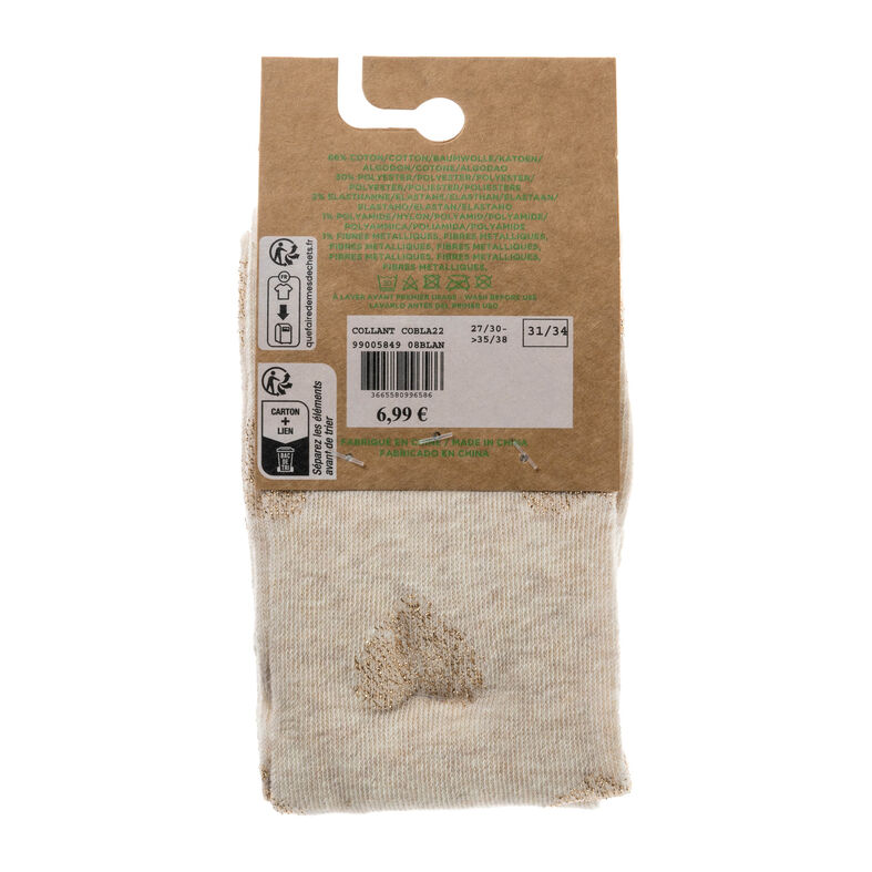 Chaussettes et collants Femme Blanc