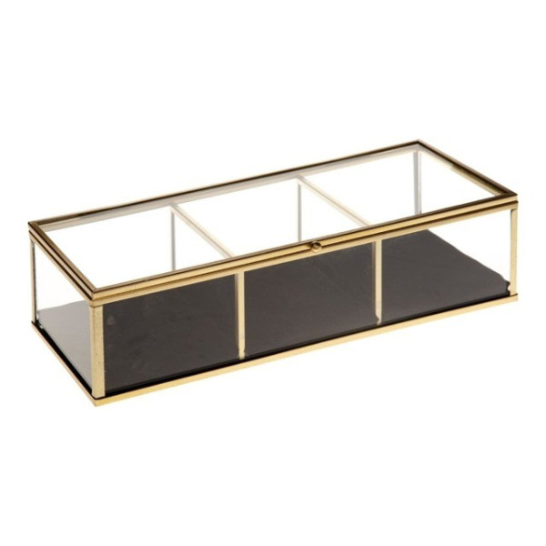 Szkatułka szklana na biżuterię BOX3 25 cm