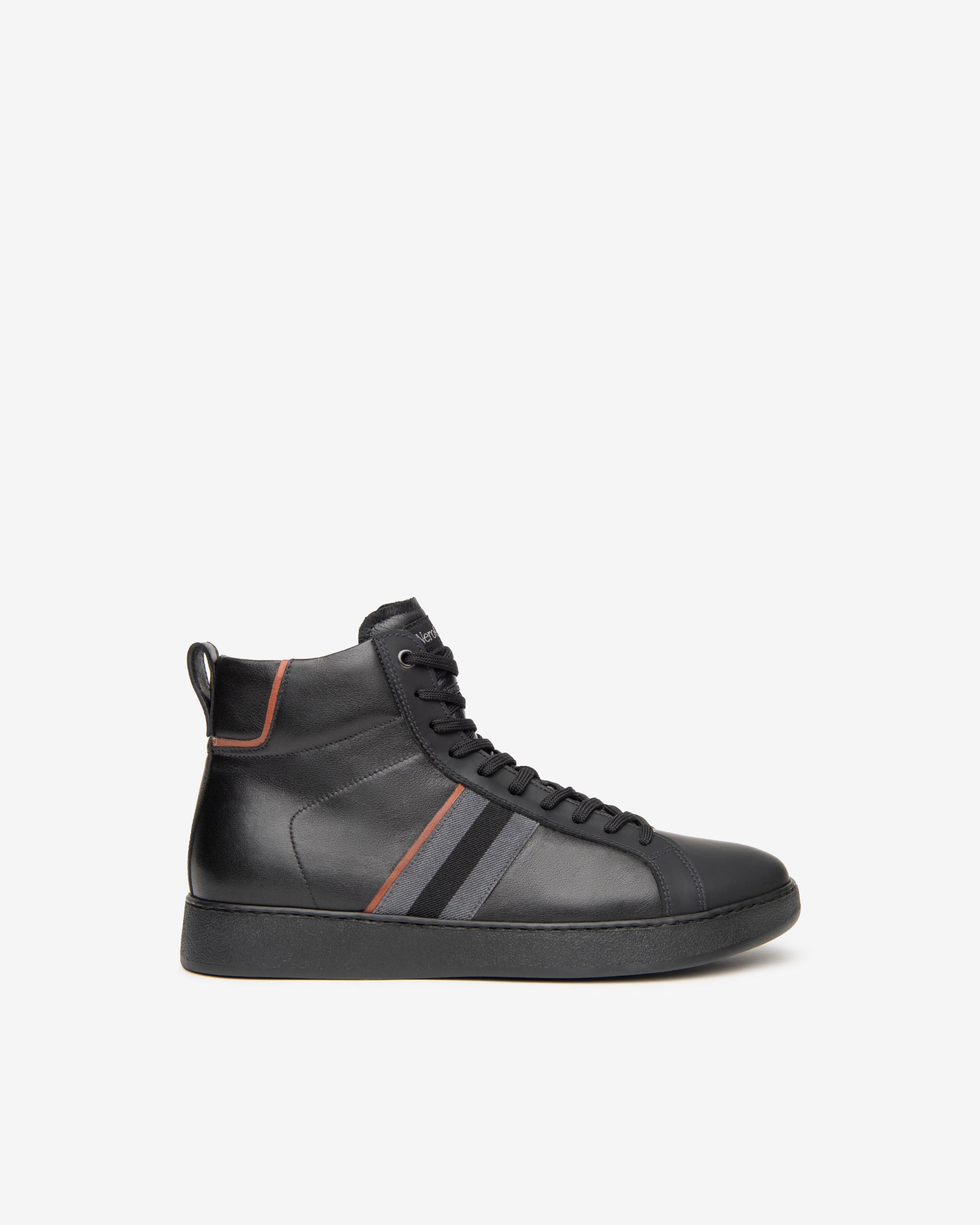  Herren-Sneaker aus Leder mit hohem Schaft
