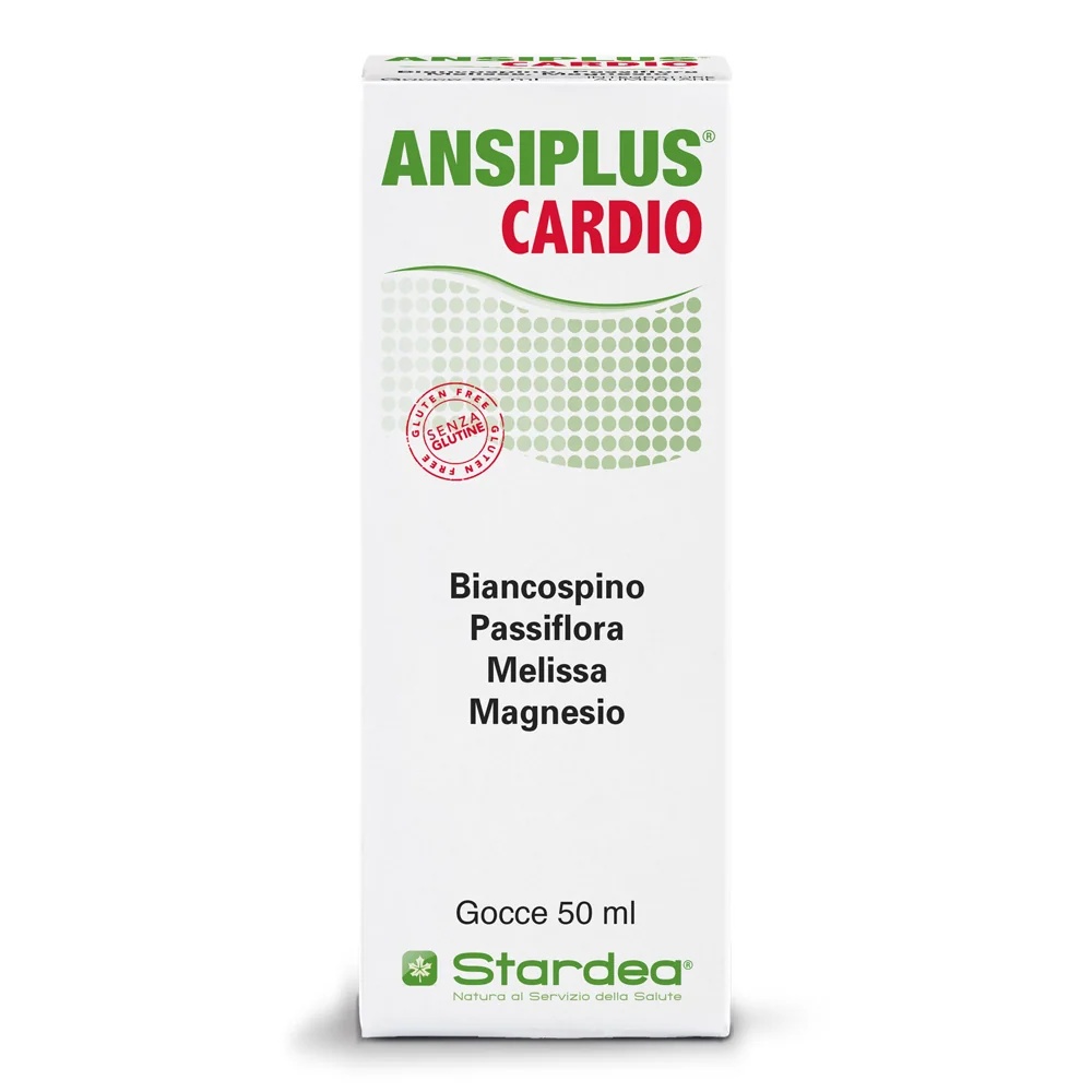 STARDEA Ansiplus Cardio kapljice Prehransko dopolnilo za zdravje srca in ožilja 50 ml Zdravje srca
