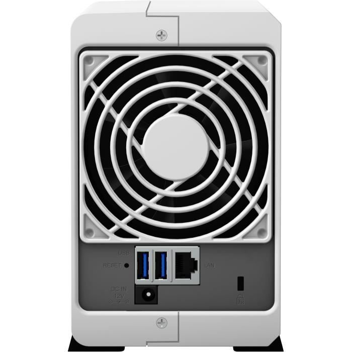 SYNOLOGY - Serveur de Stockage (NAS) - DS220j - 2 Baies - Boitier nu