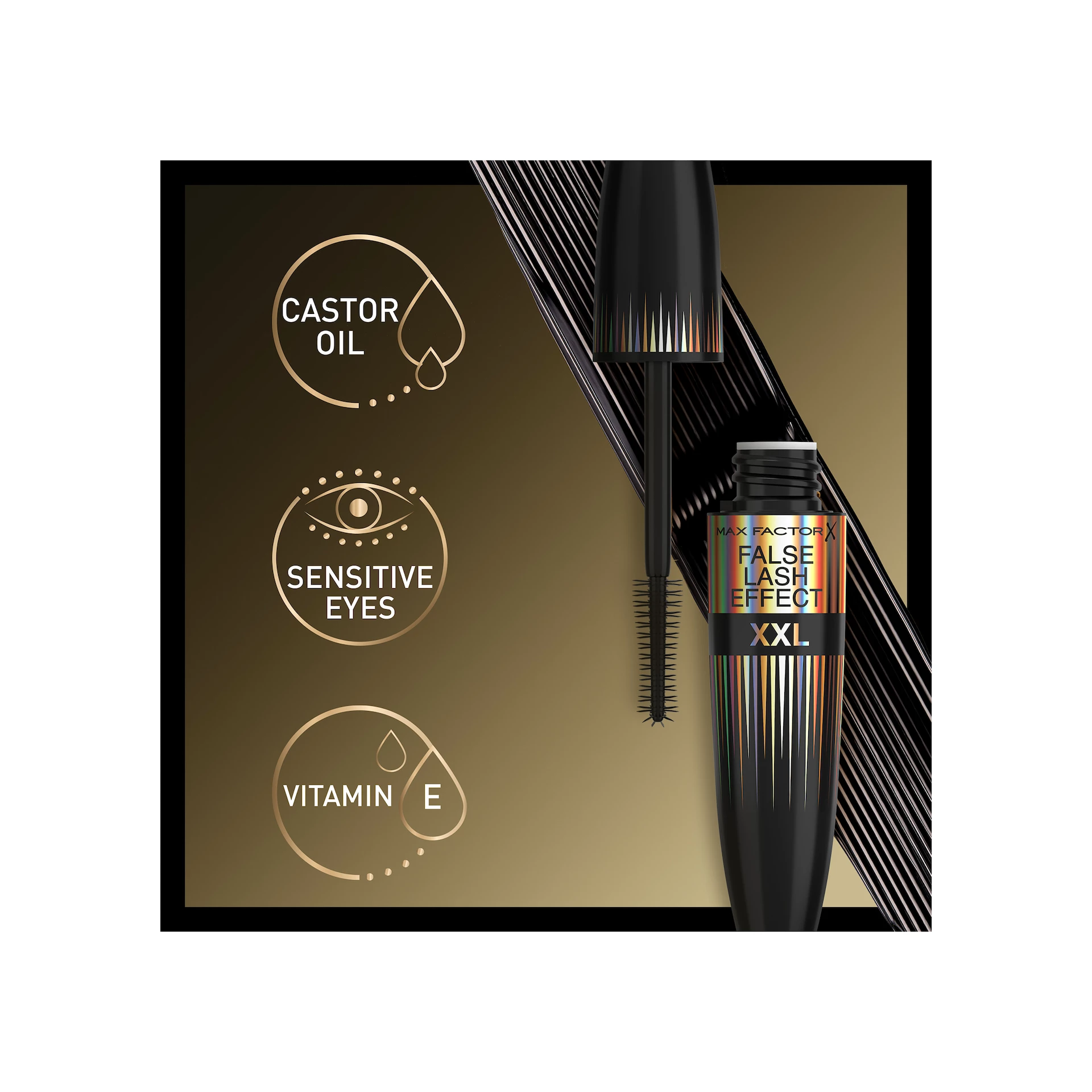 Rimel XXL cu efect de gene false 01 Negru - Max Factor