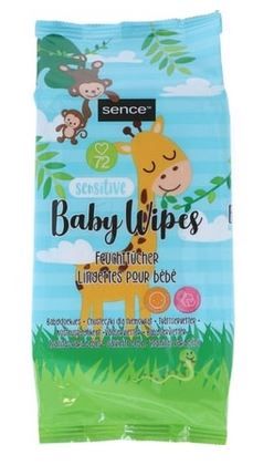 Vlažne maramice za bebe za osjetljivu kožu Vlažne maramice