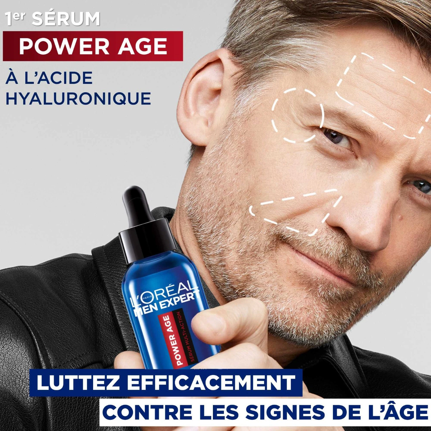 L´Oréal Men Expert Expert Power Age Sérum Multi-Action Acide Hyaluronique -
