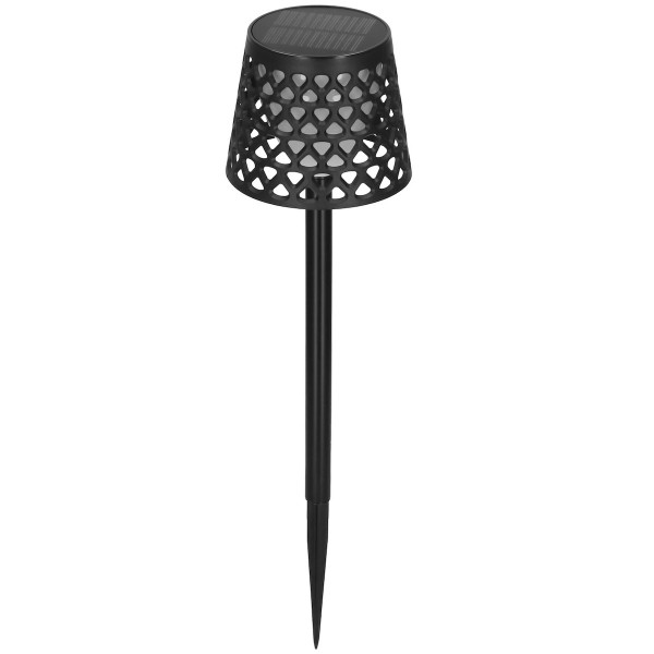 Lampa ogrodowa solarna LED 5w1 ażurowy kinkiet