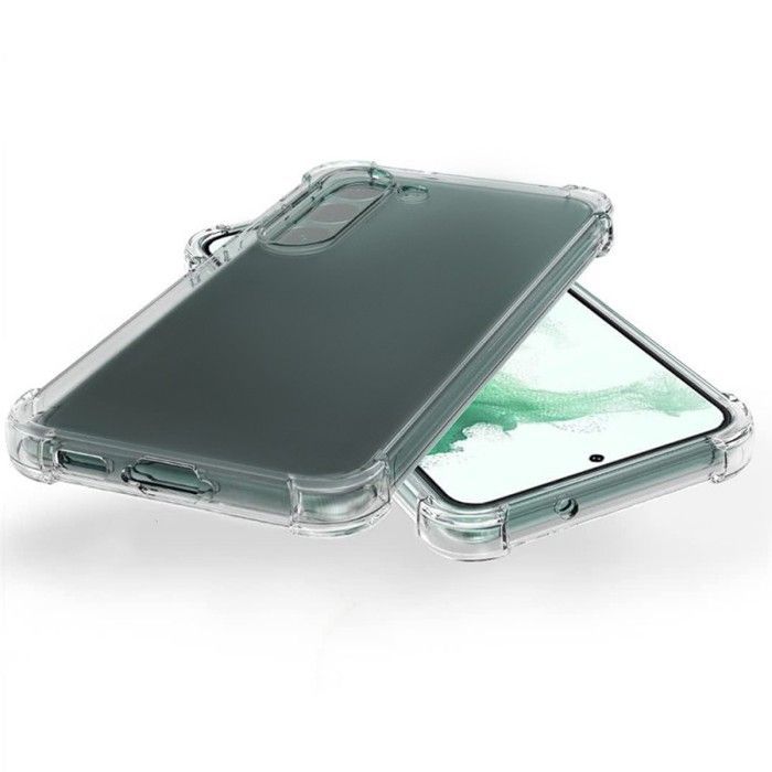 EVETANE Coque compatible Galaxy S23 Plus antichoc Transparente + 2 vitres