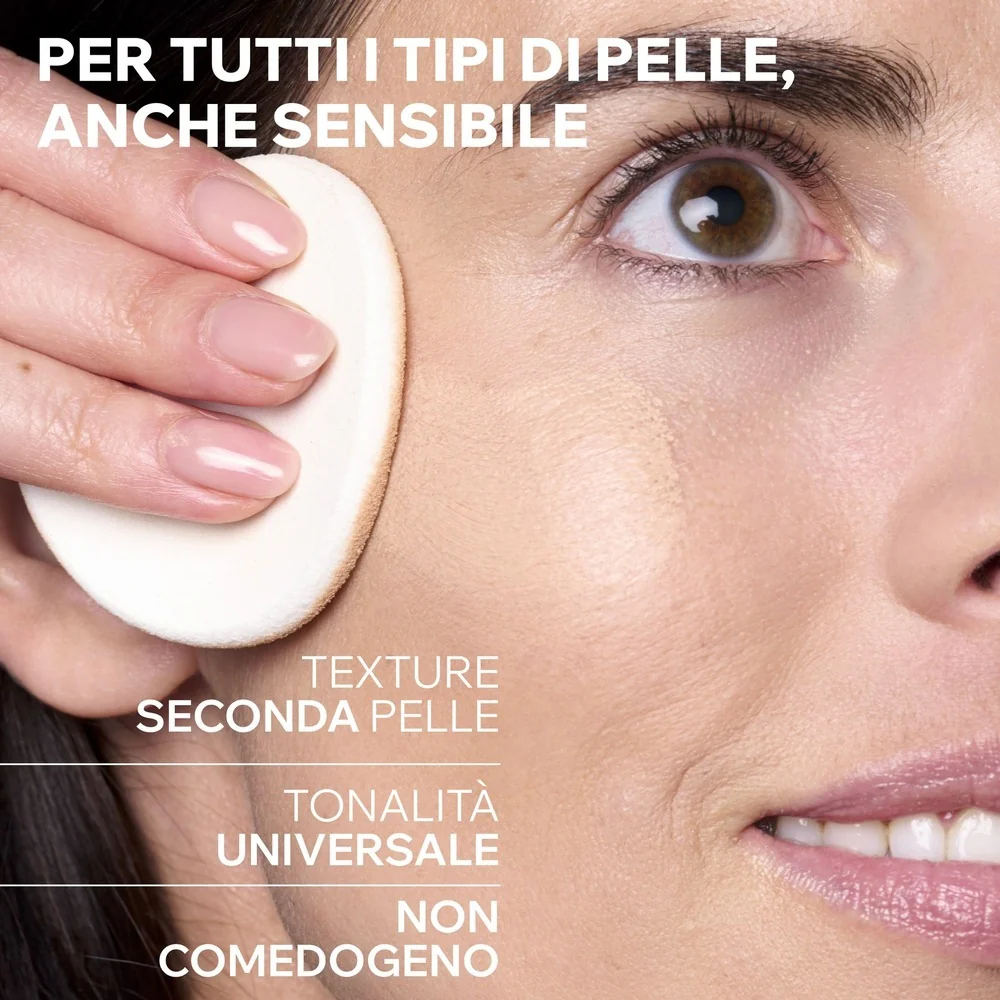 EAU THERMALE Idratazione Viso Crema Compatta all'Acqua Colorata SPF30 - Fondotinta crema, Fondotinta compatto