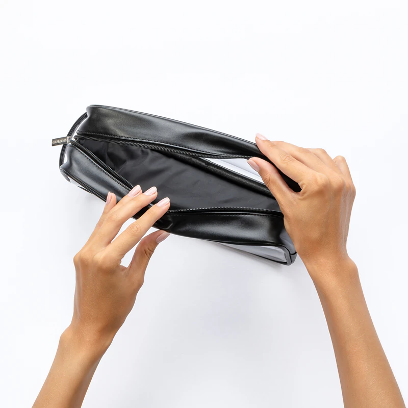 Priehľadná kozmetická taštička Notino Travel Collection Large Clear Organizer