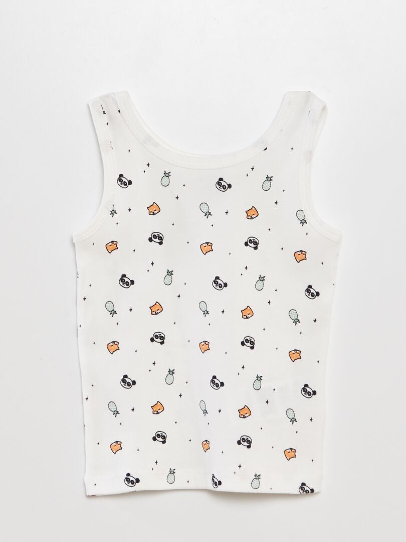 Conjunto de 2 bodys - BLANCO