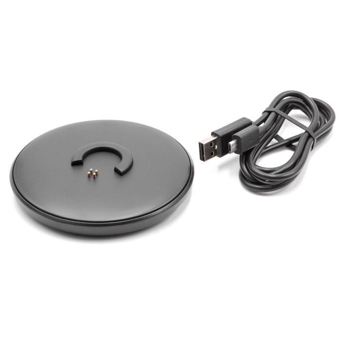 Estación de carga compatible con altavoces Bose SoundLink Revolve y Revolve+ - Cable micro USB incluido, color negro.