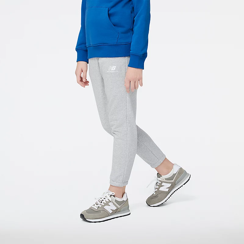 Spodnie dresowe Enfant Essentials Stacked Logo French Terry – ATHLETIC GREY