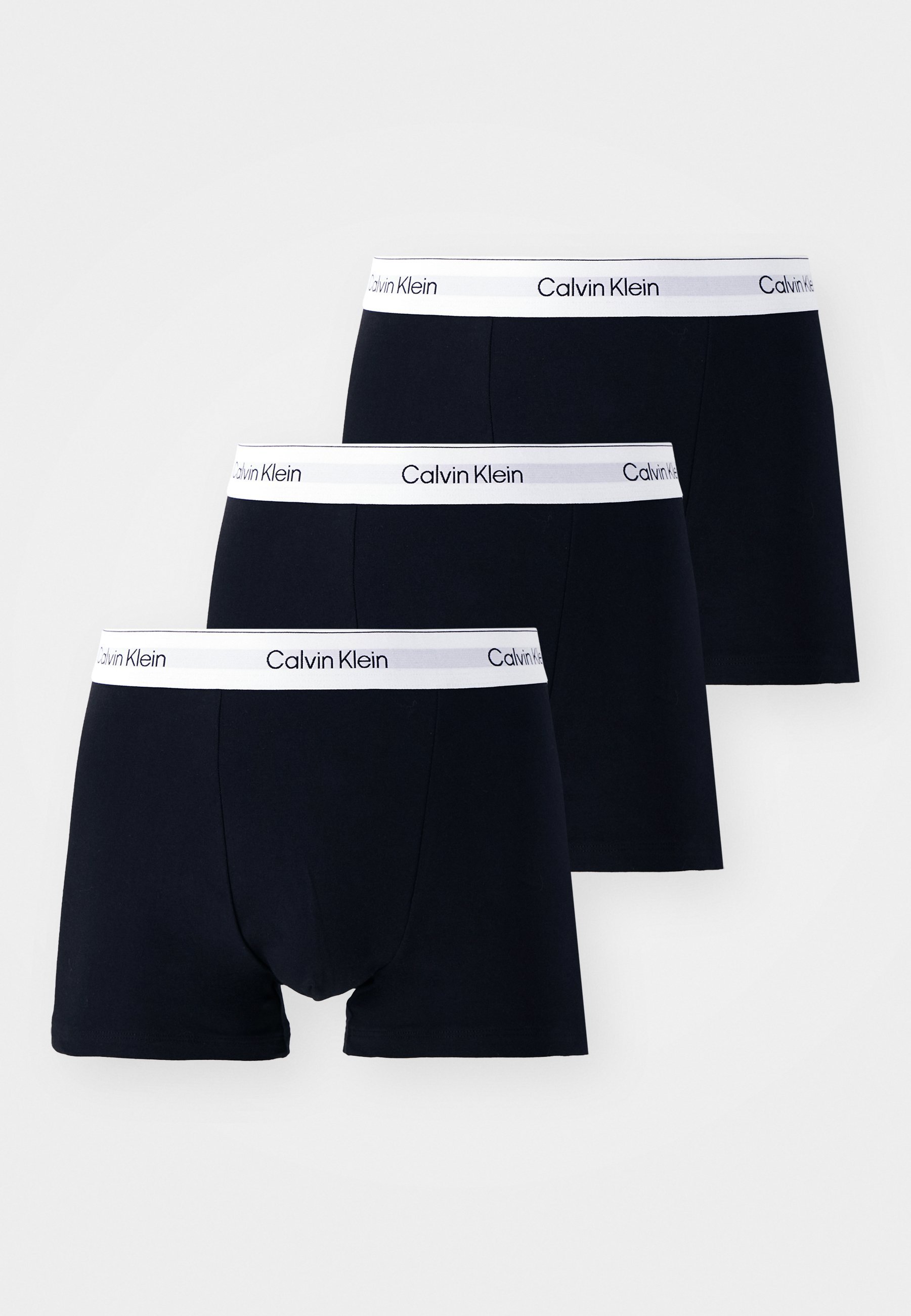 Calvin Klein Underwear Relaxed Fit Trunk 3-pack Icon Cotton Stretch - Broekjes - zwart