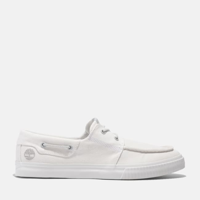 Sneaker Bassa Stringata da Uomo in bianco