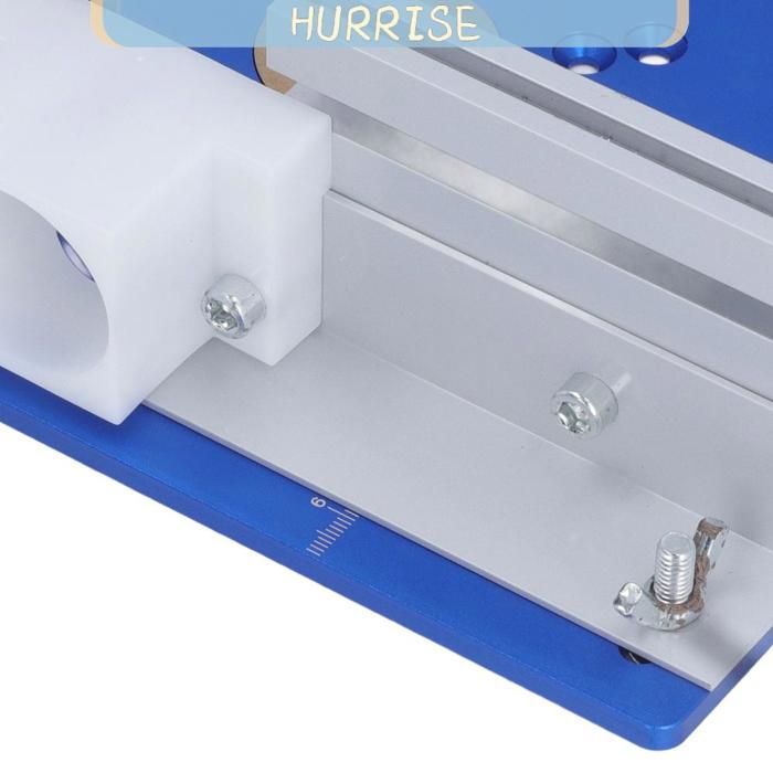 Piastra di inserto per banco fresa in alluminio Tbest Piastra di inserto per banco fresa in lega Sega per utensili Blu