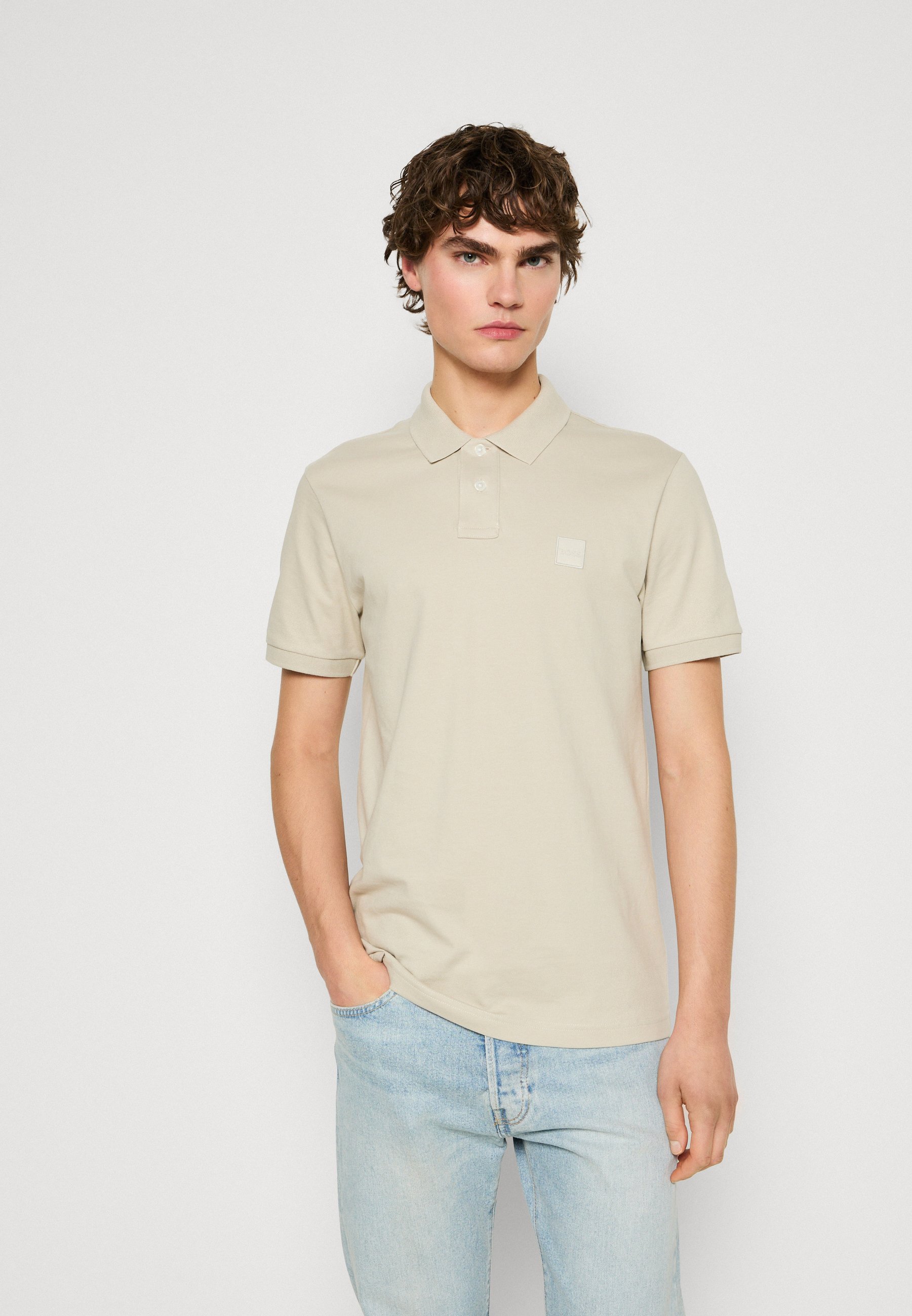 BOSS PASSENGER - Poloshirt - lichtbeige