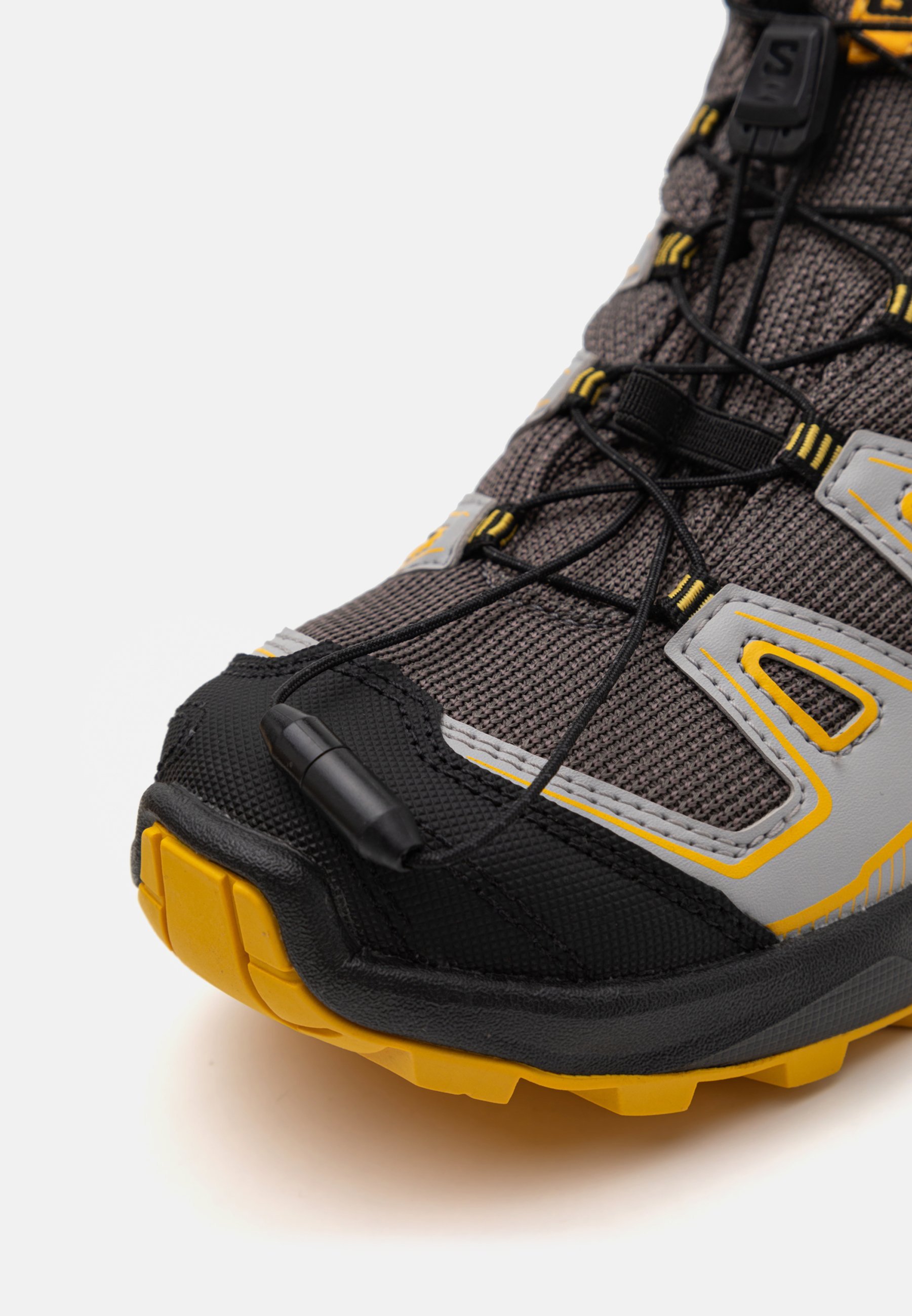 Salomon X ULTRA MID GTX UNISEX - Wandelschoenen - castlerock/zwart/spicy mustard