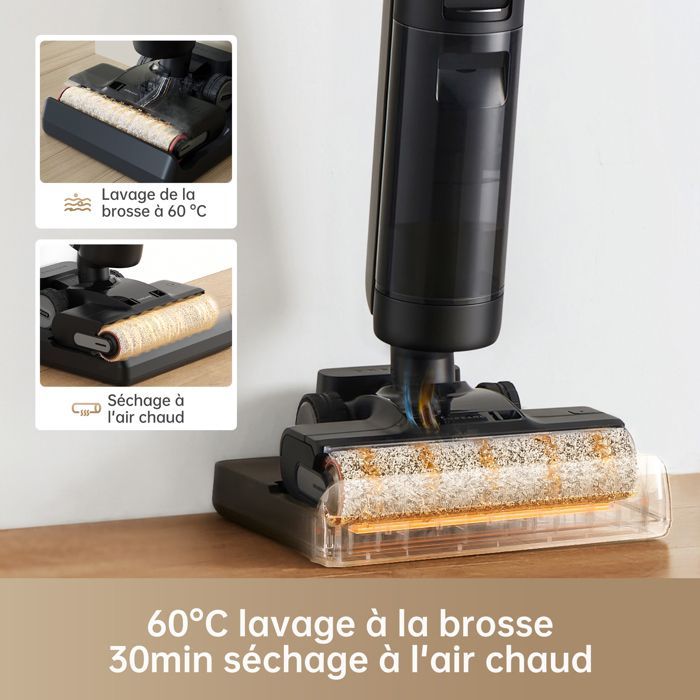 Dreame H13 Pro - Aspiradora y fregona inteligente tipo escoba, 18 kPa, secado con aire caliente a 60 °C, 80-90 % nueva, B2