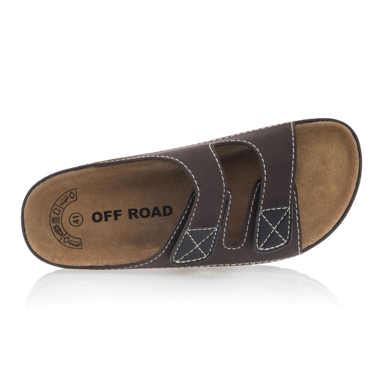  Brune sandaler / sko med åpen tå for menn