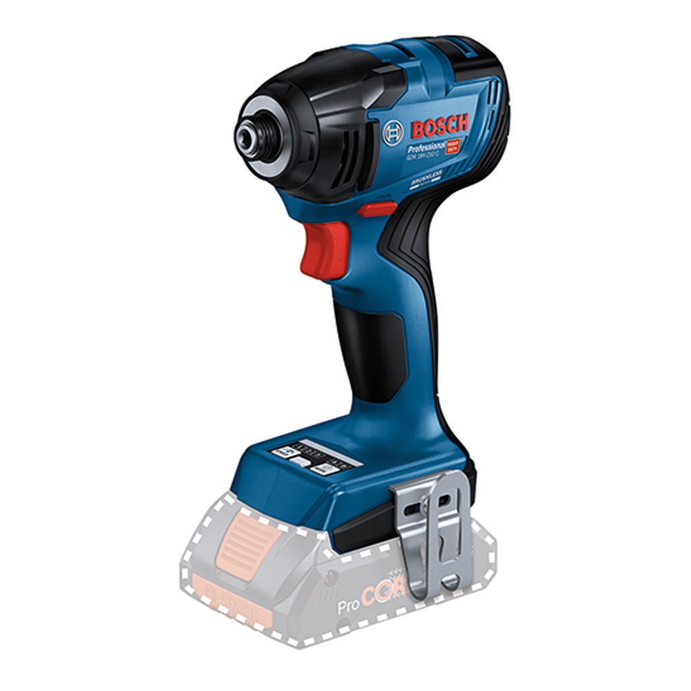 Parafusadeira de impacto BOSCH 18V 1/4 polegada Skin GDR 18V-210 C 0615990N1P