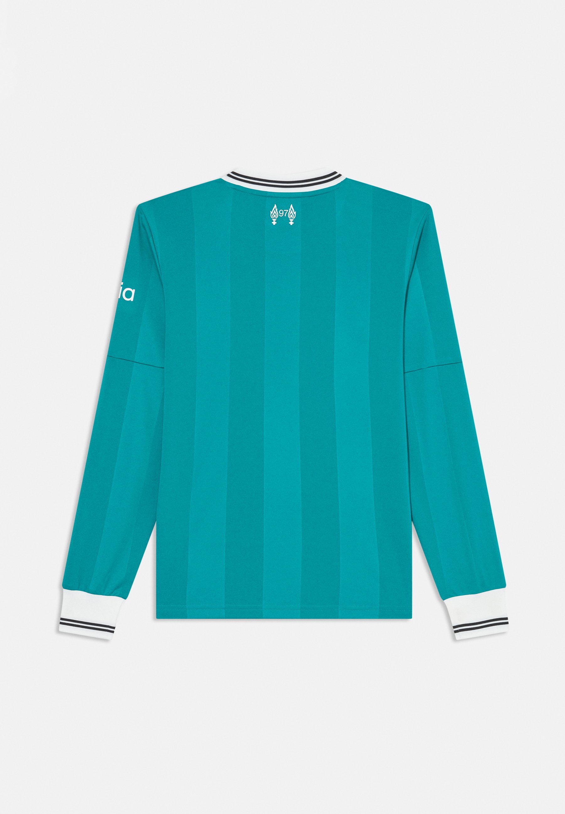 adidas Performance LIVERPOOL FC 25/26 TROISIÈME T-SHIRT MANCHES LONGUES UNISEXE - Vêtements du club - vert d'eau