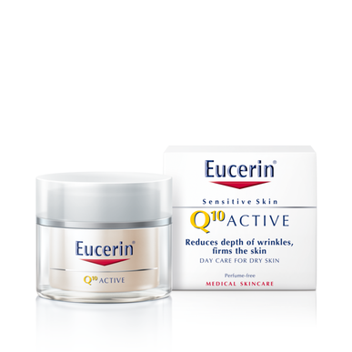 Eucerin Q10 Active Day Care -kiinteyttävä kasvovoide kuivalle iholle SPF15 50 ml