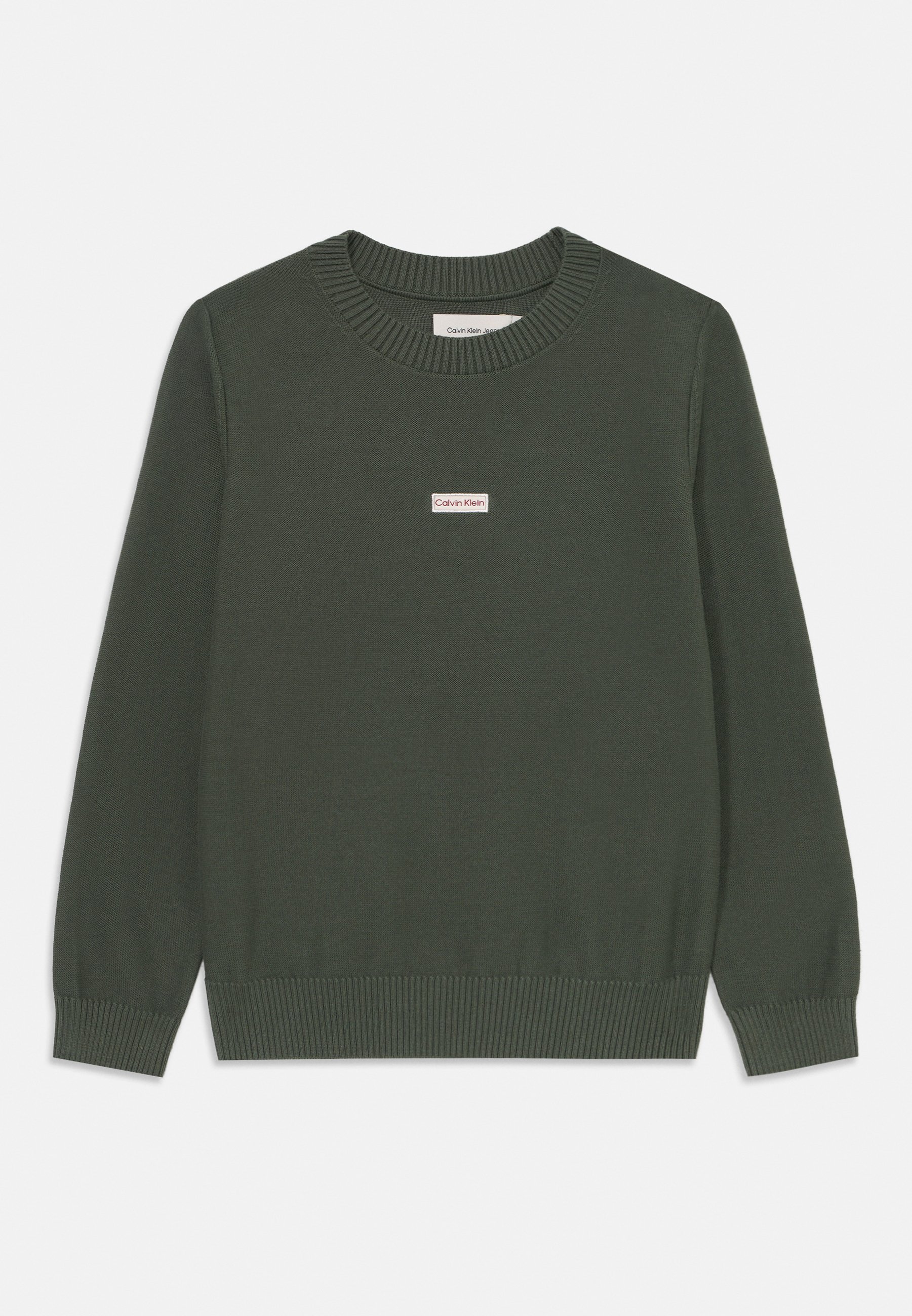 Calvin Klein Jeans LOGO LABEL UNISEX - Trui - tijm