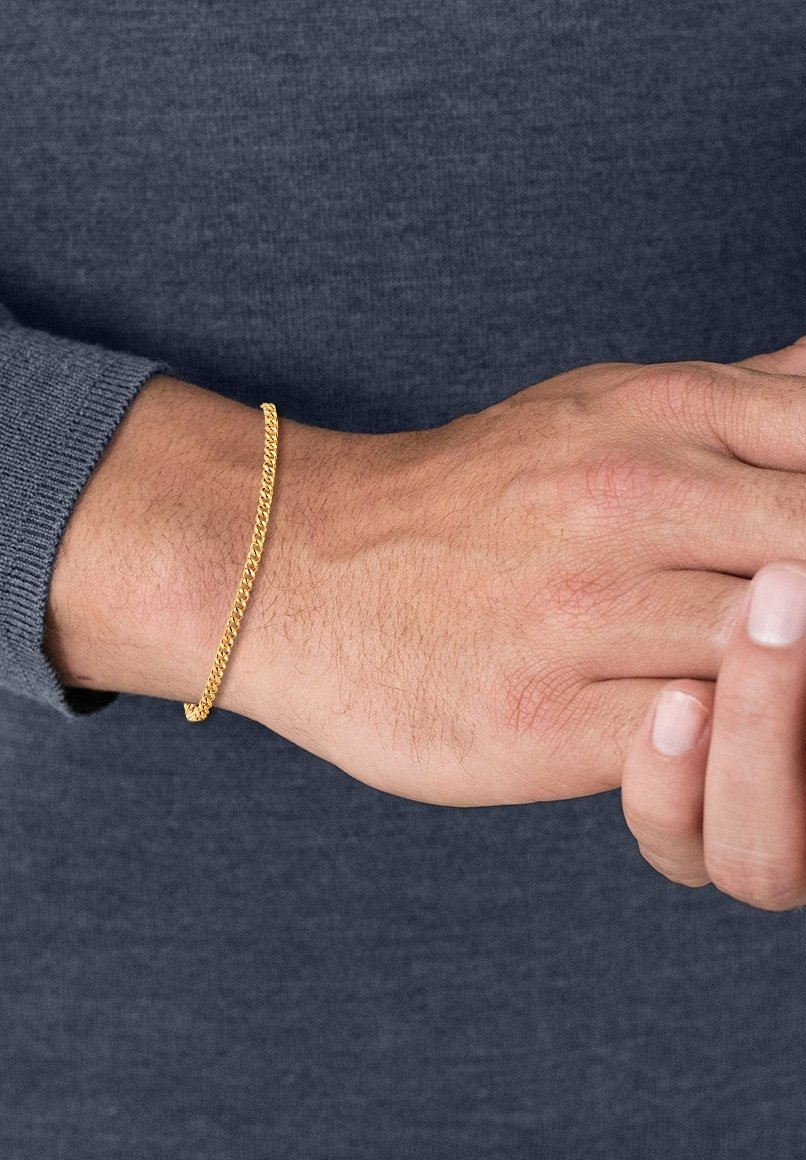 True Rebels Armband - gelbgoldfarben