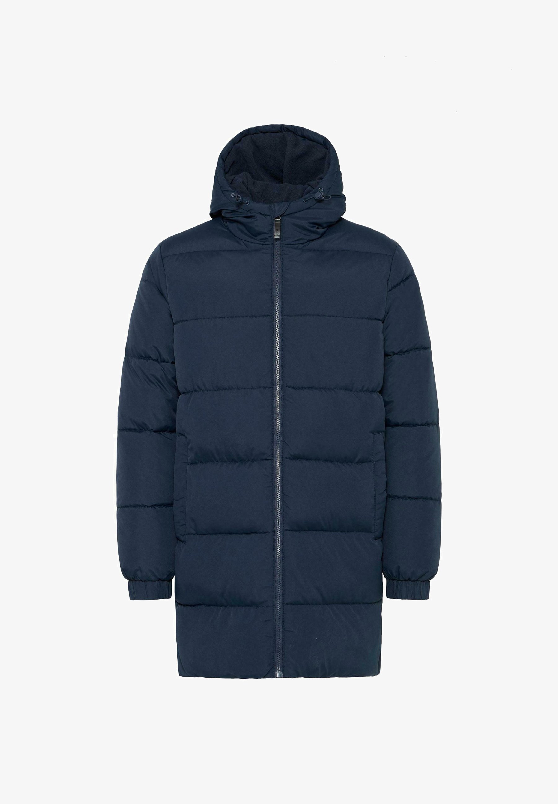 Cappotto invernale SDMARLO tinta unita - blu distintivo