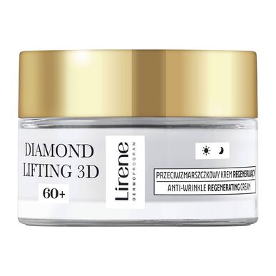 Lirene veido kremas nuo raukšlių 60 deimantinis liftingo 3D 50 ml 50 ml