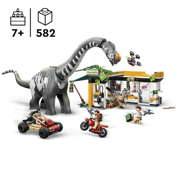 LEGO Jurski svet 76973 Misija Raptor in Titanozaver