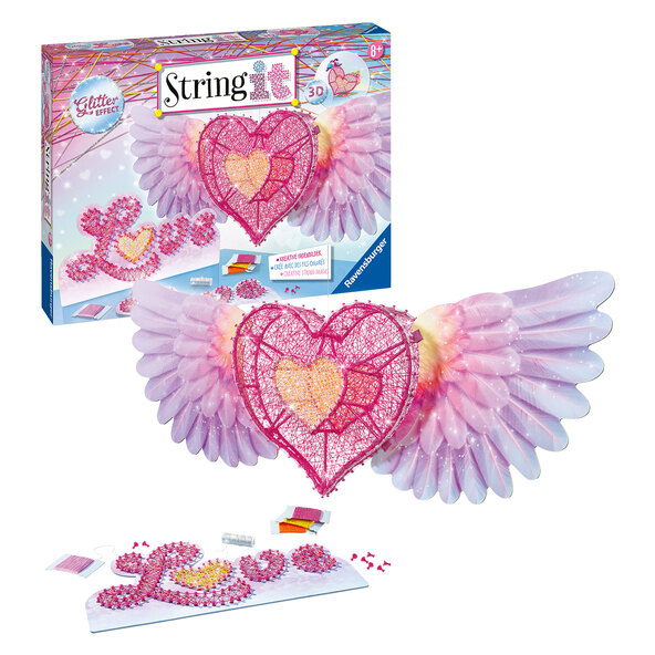 Bastel-Set String it, 3D-hjerte
