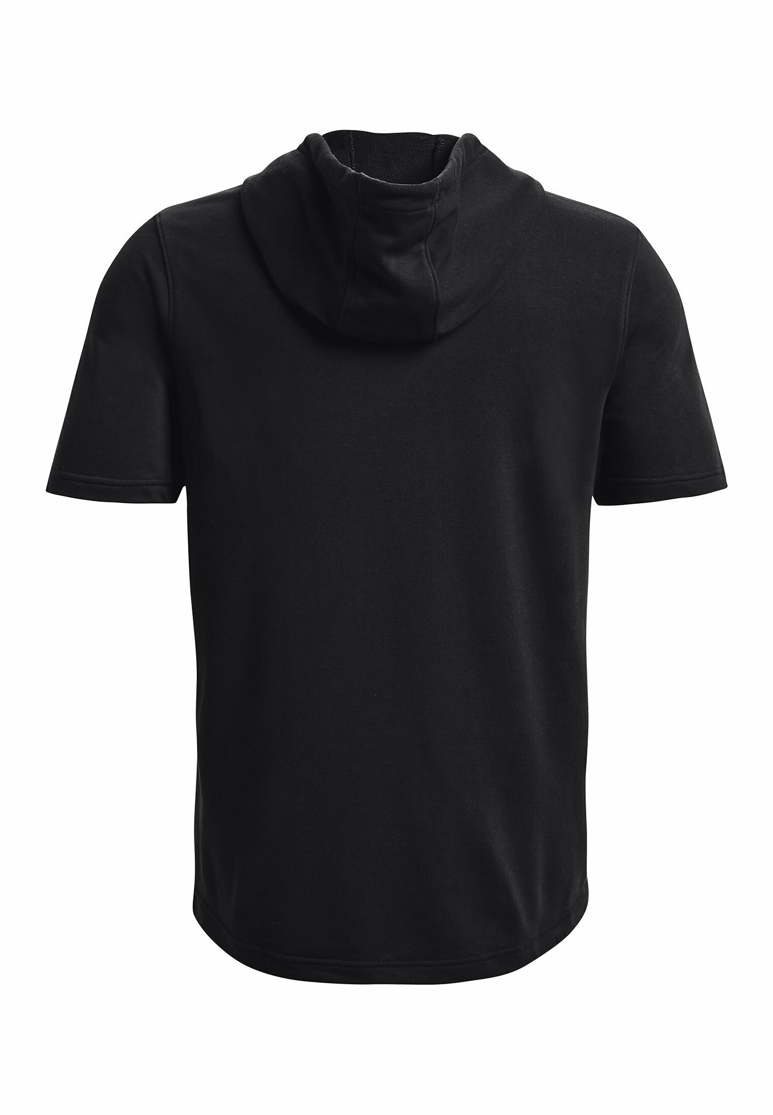 Under Armour RIVAL TERRY - T-shirt met print - zwart