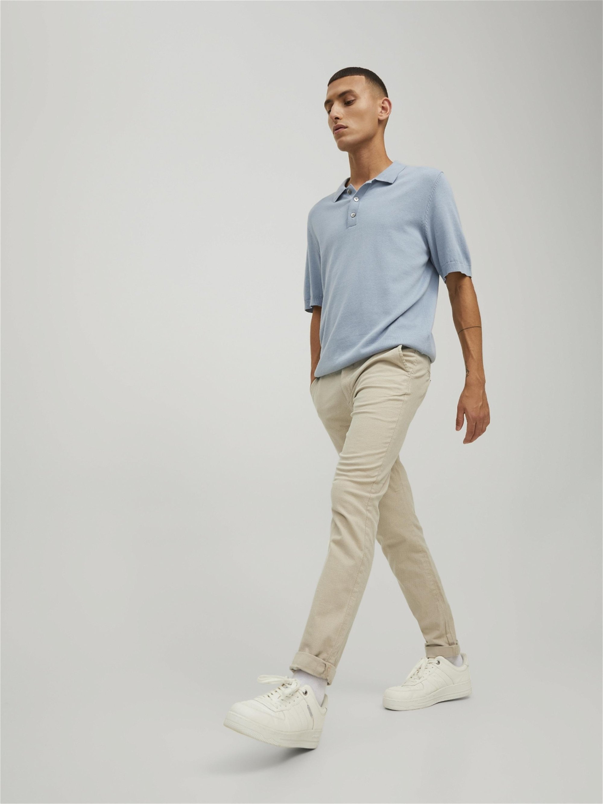 Jack & Jones JPSTMARCO JJFURY ANA - Chino püksid - dune