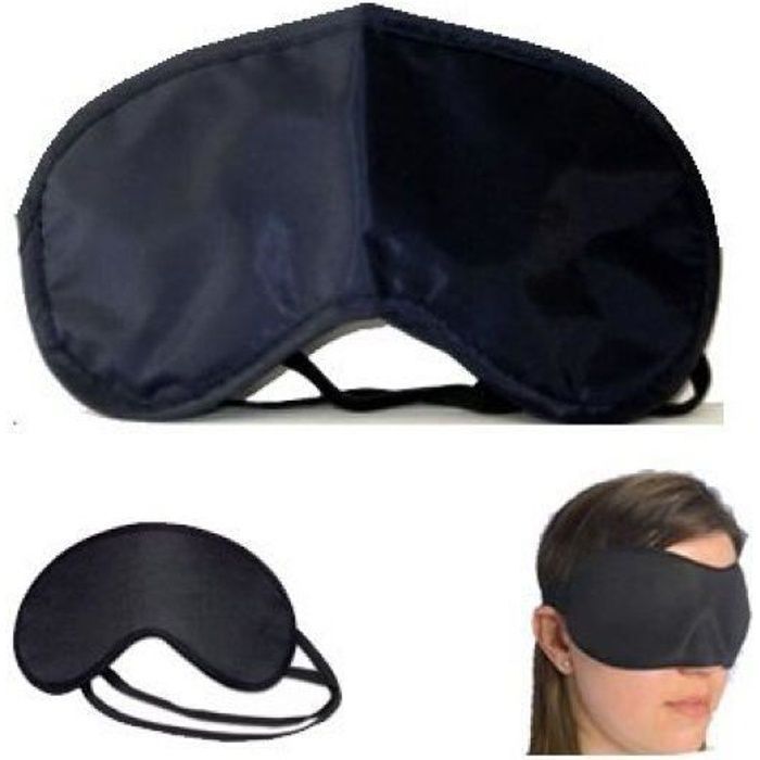 Masque pour les yeux - Taille unique - Mixte - Hypoallergénique