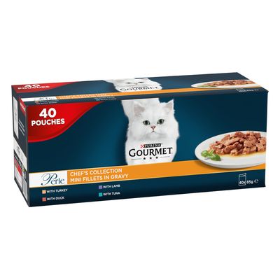 Gourmet Perle Pouches Mixpakke 40 x 85 g