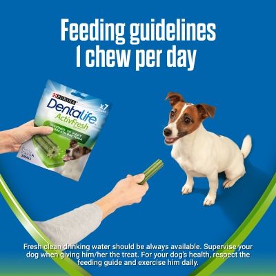 Purina Dentalife ActivFresh Daily Dental Care -herkut pienille koirille