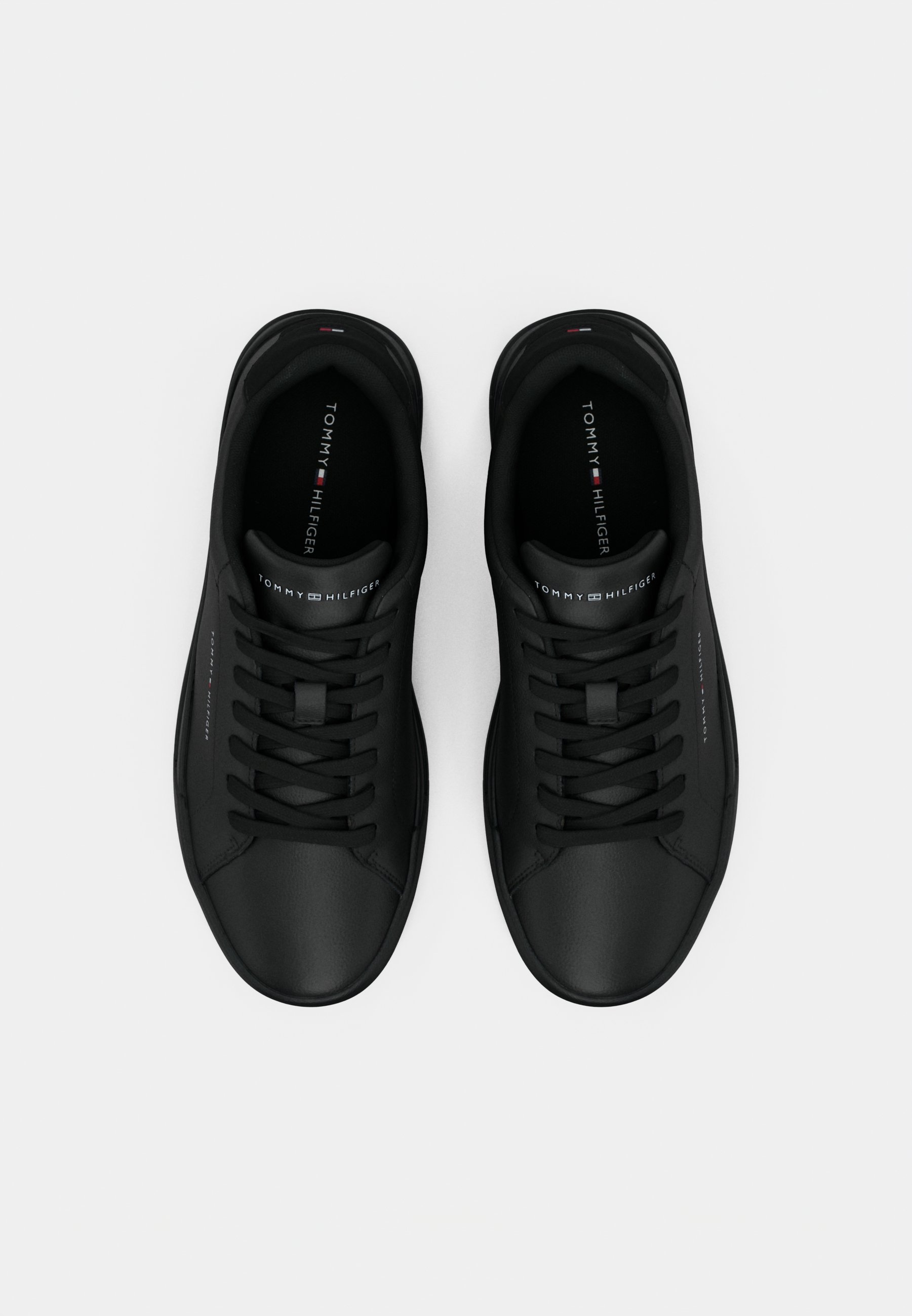 Tommy Hilfiger COURT DETAIL - Sneakers - zwart