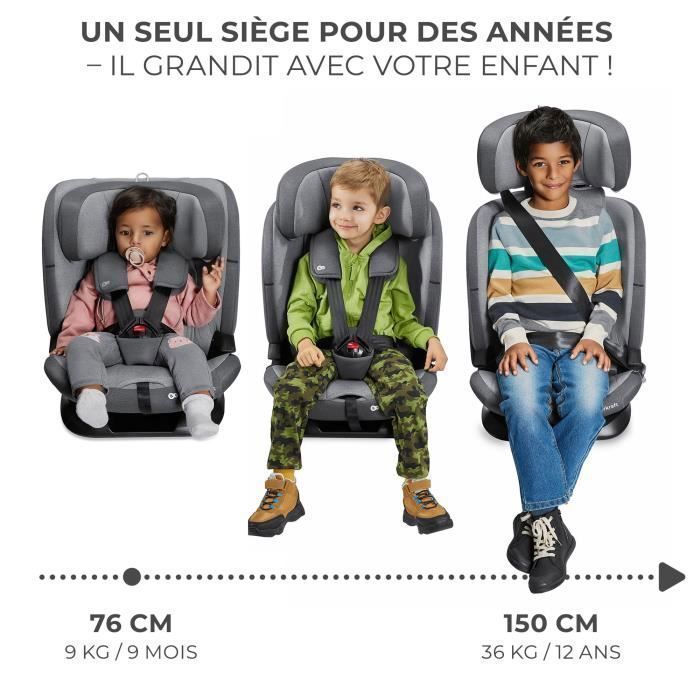 Siège-auto Kinderkraft ONETO 3 I-Size 76-150 cm