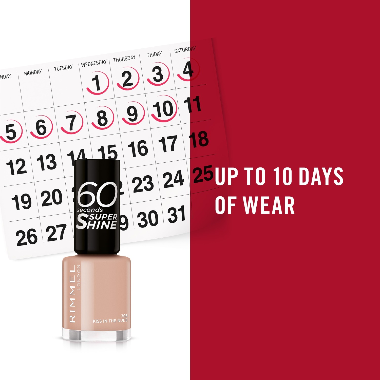 Rimmel London Nagellak 60 Seconds Super Shine - 8 g