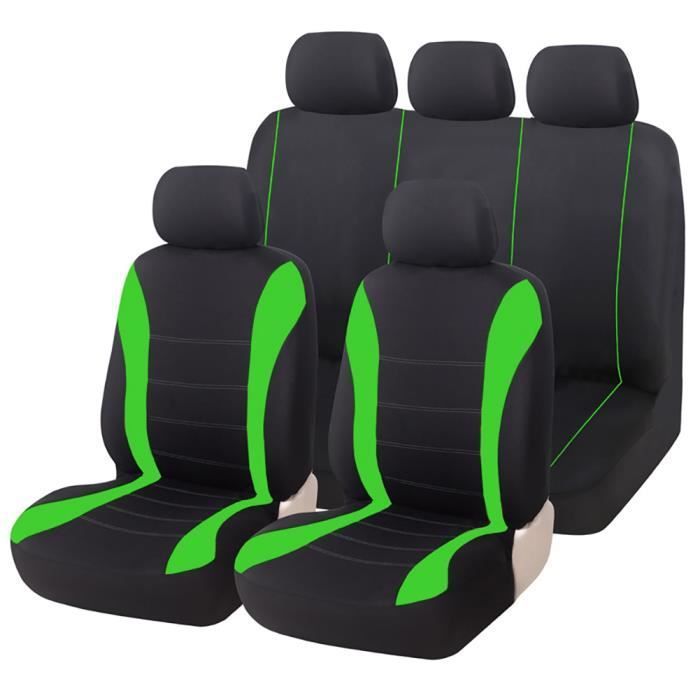 Funda para asiento de coche - HELLOVE - Verde - Talla universal - Poliéster - Cómoda y duradera