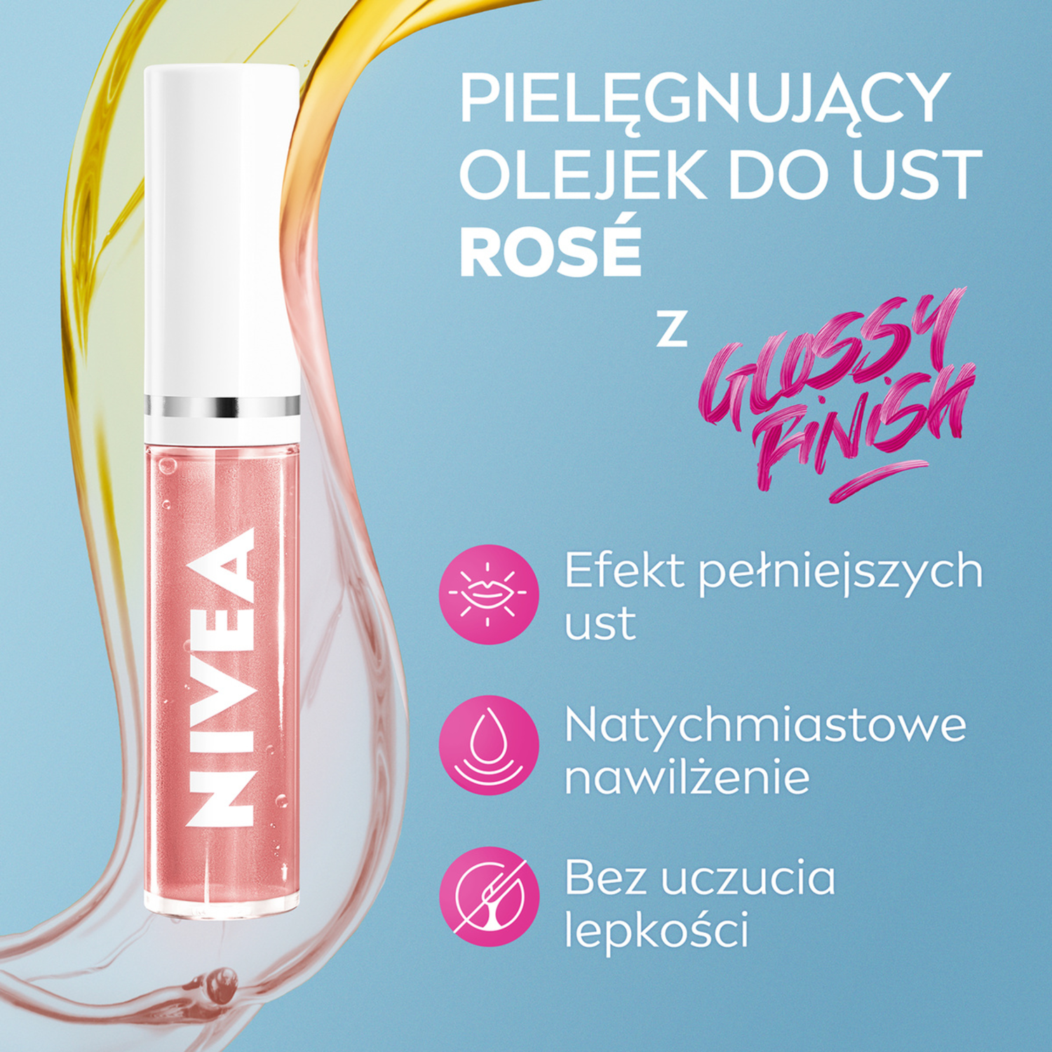 Nivea Pečující olej na rty