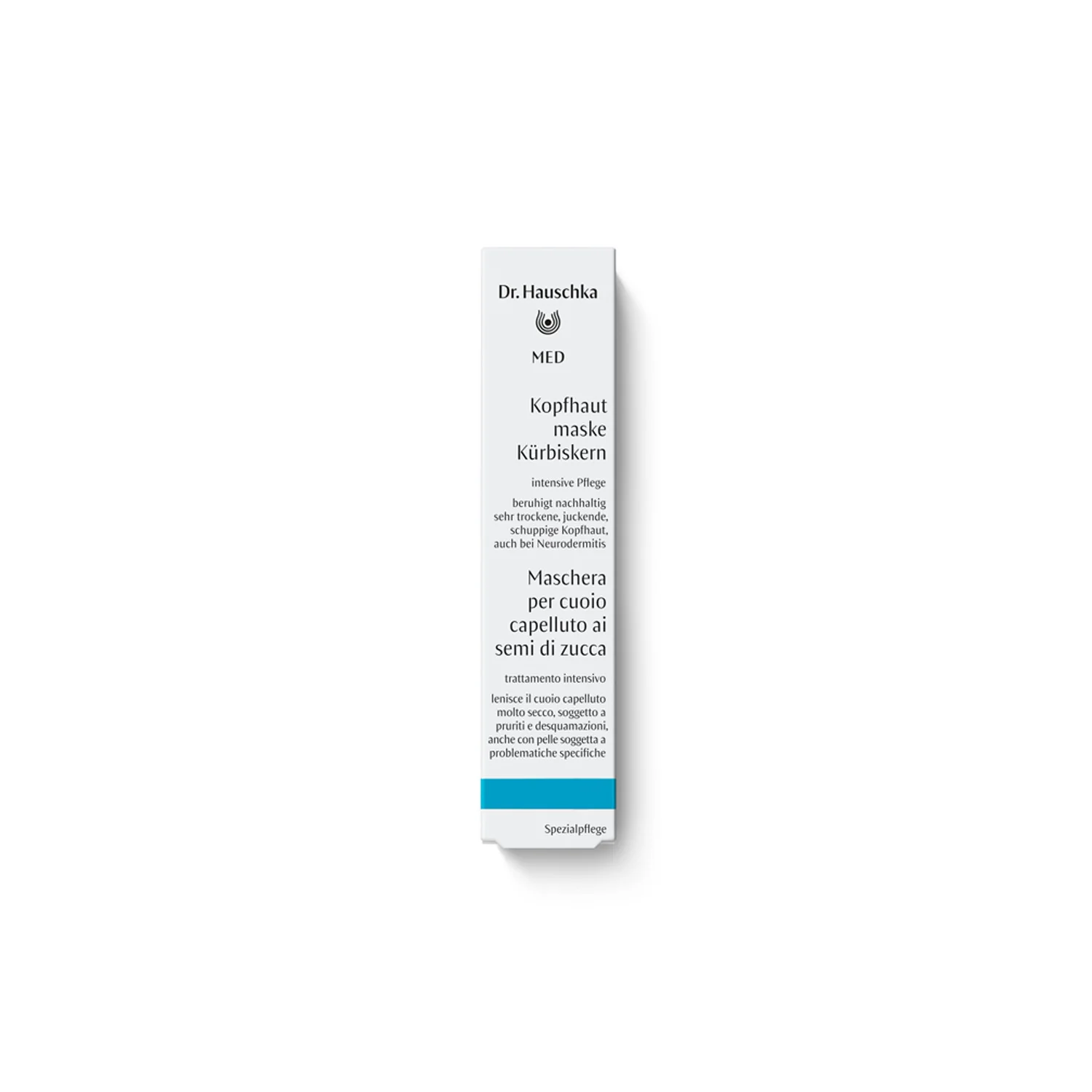 Dr. Hauschka MED Maschera per cuoio capelluto ai semi di zucca - Maschera Riequilibrante Capelli, Trattamento Cuoio Capelluto