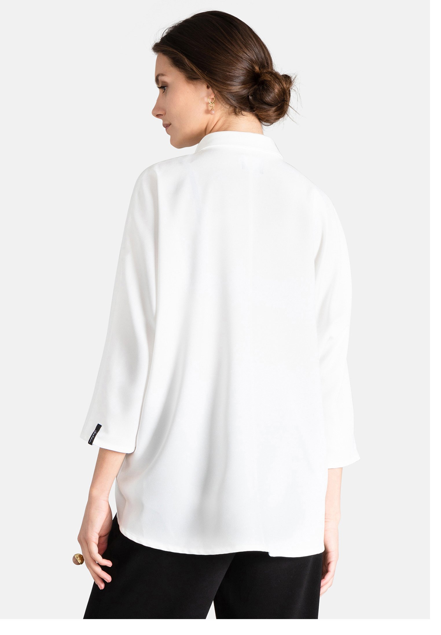 Jascha Stockholm FOUCAULT - Bluza na kopčanje - prljavo bijela
