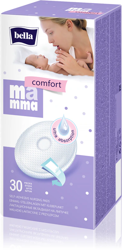Absorventes descartáveis para seios BELLA Mamma Comfort