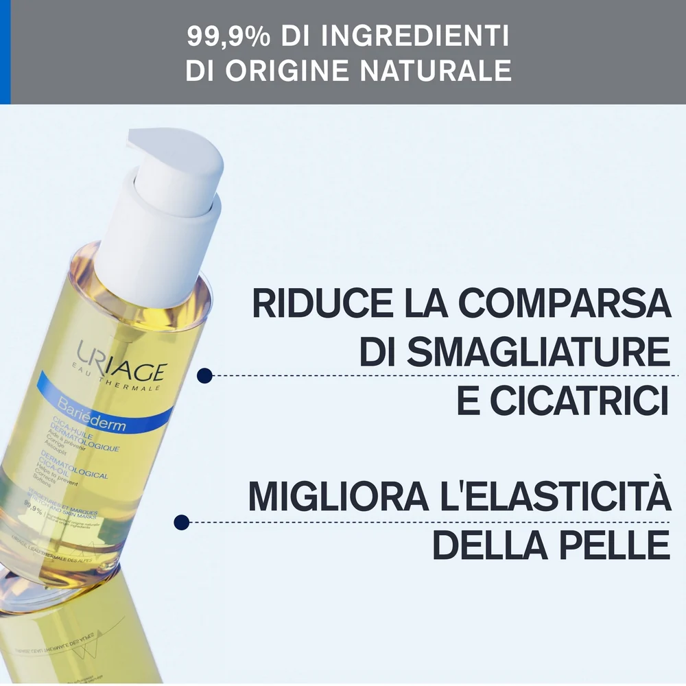 BARIÉDERM Olio Dermatologico - Olio elasticizzante antismagliature