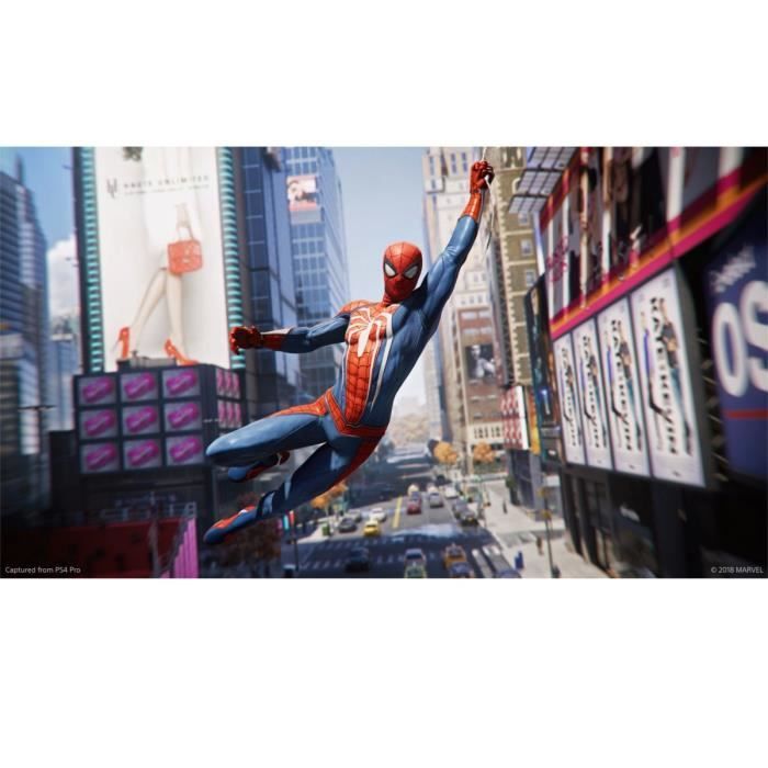 Console PS4 Slim 1To Noire/Jet Black + Marvel's Spider-Man - PlayStation Officiel
